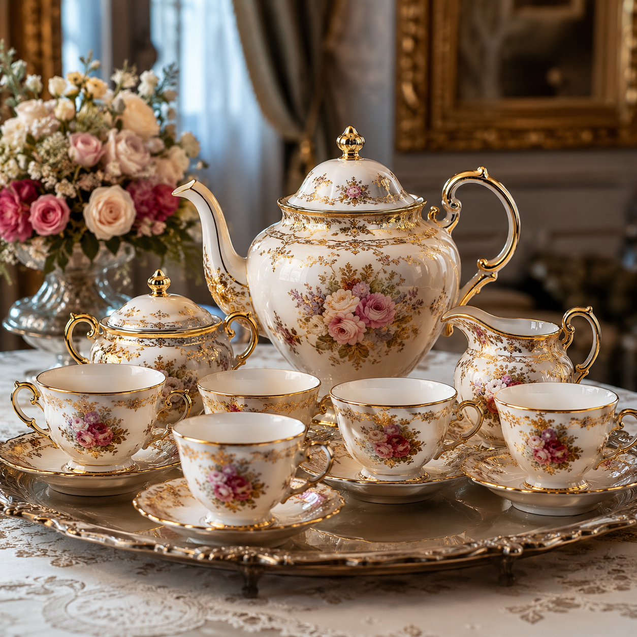 Royal Heritage Tea Set for 6