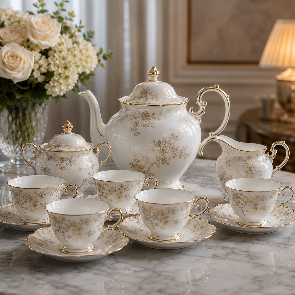 Signature Bone China Tea Set